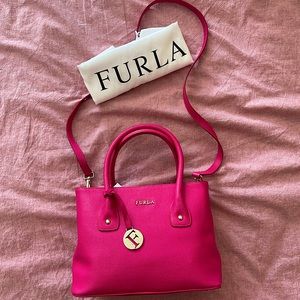 Furla Women's Gloss Pink Mini Josi Tote